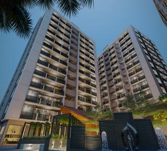 Image of 2315 Sq.ft 3 BHK Apartment / Flat for sale in Vesu, Surat for Rs. 12900000
