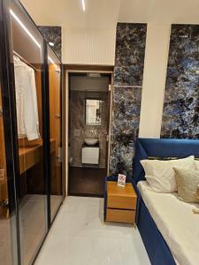 Bedroom Image of 690 Sq.ft 2 BHK Apartment / Flat for sale in Shreeji Meadows 83, Vikhroli West Mumbai for Rs. 19000000