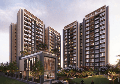 Image of 3710 Sq.ft 4 BHK Apartment / Flat for sale in Adani Ambrosia, Shantigram, Ahmedabad for Rs. 31500000