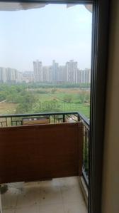 Balcony Image of 550 Sq.ft 1 BHK Apartment / Flat for rent in The Antriksh Kanball 3G, Sector 77 Noida for Rs. 23000