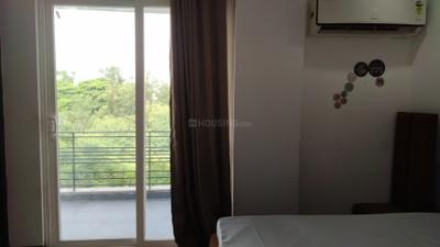 Bedroom Image of 750 Sq.ft 1 BHK Builder Floor for rent in Sushant Lok Phase 1 Gurgaon for Rs. 28000