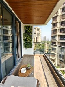 Balcony Image of 1550 Sq.ft 3 BHK Apartment / Flat for sale in Godrej Five Gardens, Matunga East Mumbai for Rs. 103500000