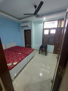 Bedroom Image of 560 Sq.ft 1 BHK Builder Floor for rent in Sector 46 Gurgaon for Rs. 25000