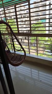 Balcony Image of 1313 Sq.ft 2 BHK Apartment / Flat for rent in Prathna Greens, Sargasan Gandhinagar for Rs. 19000