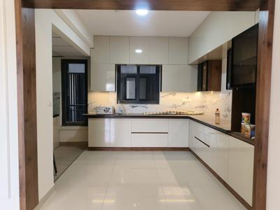 Kitchen Image of 1850 Sq.ft 3 BHK Apartment / Flat for rent in Purva Atmosphere, Kothnur Narayanapura Bengaluru for Rs. 80000