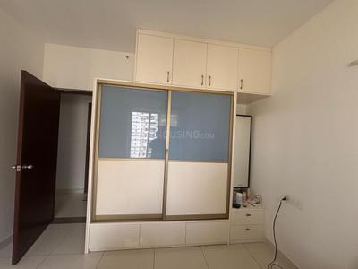Bedroom Image of 1240 Sq.ft 2 BHK Apartment / Flat for rent in Puravankara Palm Beach, Kyalasanahalli Bengaluru for Rs. 45000