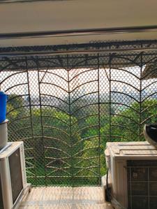 Balcony Image of 700 Sq.ft 2 BHK Apartment / Flat for rent in Kanakia Sanskruti, Borivali East Mumbai for Rs. 52000