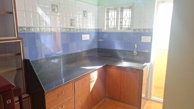 Kitchen Image of 710 Sq.ft 1 BHK Builder Floor for rent in Arakere Bengaluru for Rs. 18500