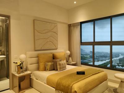 Bedroom Image of 350 Sq.ft 1 BHK Apartment / Flat for sale in Lodha Crown Kolshet, Kolshet Thane for Rs. 6500000