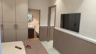 Bedroom Image of 600 Sq.ft 1 BHK Apartment / Flat for sale in Aroma Skyline, Virar West Virar for Rs. 3800000