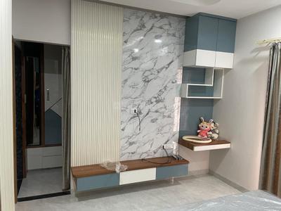 Bedroom Image of 1200 Sq.ft 2 BHK Independent House for rent in Mahalakshmi Nagar Indore for Rs. 25000
