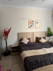 Bedroom Image of 1100 Sq.ft 1 BHK Builder Floor for rent in Sector 51 Gurgaon for Rs. 27000