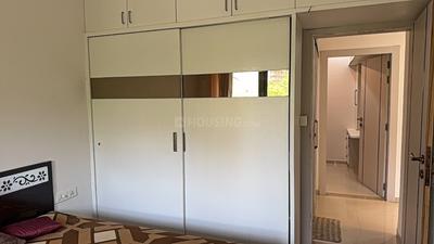 Bedroom Image of 1350 Sq.ft 2.5 BHK Apartment / Flat for rent in Adani The Meadows, Shantigram Ahmedabad for Rs. 38000