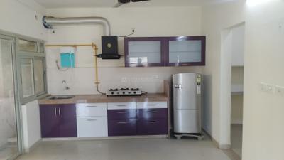 Kitchen Image of 2280 Sq.ft 3 BHK Apartment / Flat for rent in Adani The Meadows, Shantigram Ahmedabad for Rs. 45000