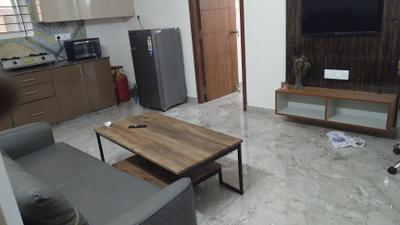 Living Room Image of 500 Sq.ft 1 BHK Builder Floor for rent in Koramangala Bengaluru for Rs. 35000