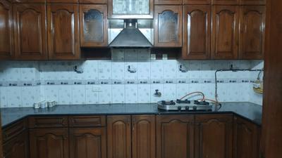 Kitchen Image of 1800 Sq.ft 3 BHK Builder Floor for rent in Shivalik New Delhi for Rs. 80000