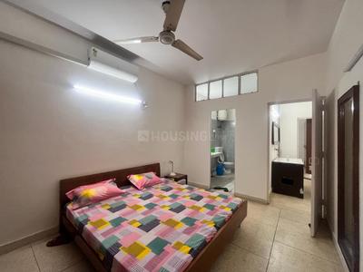 Bedroom Image of 1125 Sq.ft 2 BHK Builder Floor for rent in East Of Kailash New Delhi for Rs. 68000