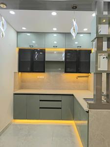 Kitchen Image of 950 Sq.ft 2 BHK Builder Floor for sale in Indirapuram Ghaziabad for Rs. 6500000