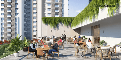 Image of 2190 Sq.ft 3 BHK Apartment / Flat for sale in Jayabheri The Nirvana, Gachibowli, Hyderabad for Rs. 25200000