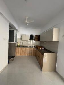 Kitchen Image of 1550 Sq.ft 3 BHK Apartment / Flat for rent in Park Royale, Rahatani Pune for Rs. 45000