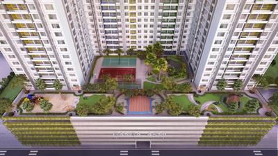 Image of 934 Sq.ft 2 BHK Apartment / Flat for sale in Goel Ganga Asmi Wing 2, Wakad, Pune for Rs. 9000000