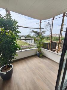 Balcony Image of 1500 Sq.ft 3 BHK Apartment / Flat for sale in The Skygaze, Bhayli Vadodara for Rs. 7850000