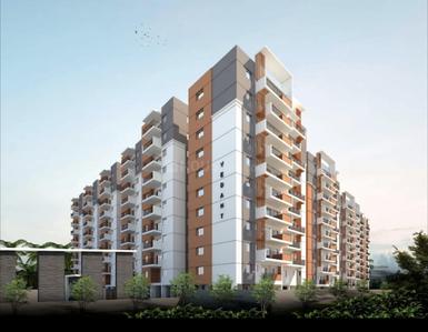 Image of 1251 Sq.ft 2 BHK Apartment / Flat for sale in Oorjita Vedant, Manchirevula, Hyderabad for Rs. 9400000