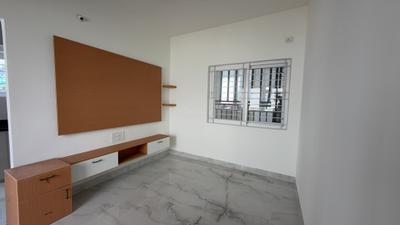 Living Room Image of 650 Sq.ft 1 BHK Builder Floor for rent in Thanisandra Bengaluru for Rs. 23000