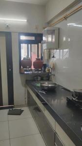 Kitchen Image of 3500 Sq.ft 3 BHK Apartment / Flat for rent in Shivalay Sky Elegante, Motera Ahmedabad for Rs. 35000