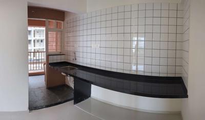 Kitchen Image of 700 Sq.ft 2 BHK Apartment / Flat for rent in Vision Rhythm, Moshi Pune for Rs. 14000