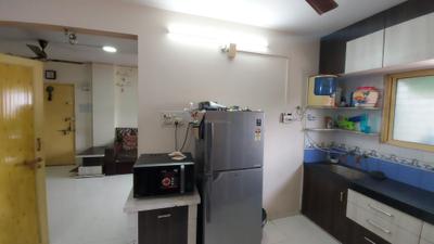 Kitchen Image of 950 Sq.ft 2 BHK Apartment / Flat for sale in Sairam Residency, Palanpur Jakatnaka Surat for Rs. 3200000