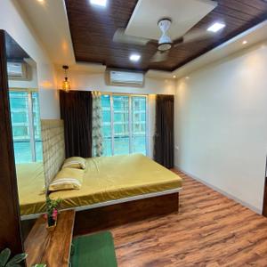 Bedroom Image of 1100 Sq.ft 1 BHK Apartment / Flat for rent in Vijay Nagar Indore for Rs. 18500