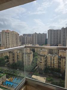 Balcony Image of 1200 Sq.ft 3 BHK Apartment / Flat for rent in Mahalunge Pune for Rs. 37000