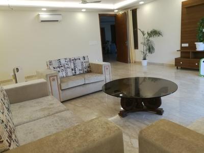 Hall Image of 1000 Sq.ft 2 BHK Independent House for rent in RWA Lajpat Nagar 4 Colonies, Lajpat Nagar New Delhi for Rs. 60000