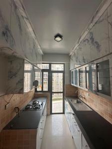 Kitchen Image of 1495 Sq.ft 2.5 BHK Apartment / Flat for rent in Panchsheel Wellington, Crossings Republik Ghaziabad for Rs. 24000