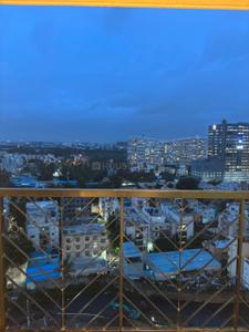 Balcony Image of 1100 Sq.ft 2 BHK Apartment / Flat for rent in Vario Homes, Hebbal Bengaluru for Rs. 60000