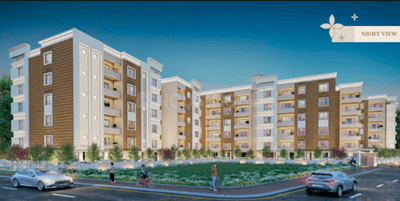 Image of 1614 Sq.ft 3 BHK Apartment / Flat for sale in Rashmi Lifestyle II, Patia, Bhubaneswar for Rs. 10000000