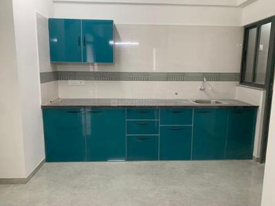 Kitchen Image of 1700 Sq.ft 3 BHK Apartment / Flat for rent in Vishwanath Maher Select, Shela Ahmedabad for Rs. 25999