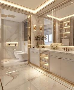 Bathroom Image of 1500 Sq.ft 3 BHK Apartment / Flat for sale in Sector 73 Noida for Rs. 4500000