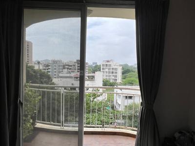 Balcony Image of 1350 Sq.ft 3 BHK Apartment / Flat for rent in Samraat Tropicano, Anandvalli Nashik for Rs. 48000