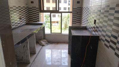 Kitchen Image of 611 Sq.ft 1 BHK Apartment / Flat for sale in Jewel Vistaz, Kalyan East Kalyan for Rs. 3000000
