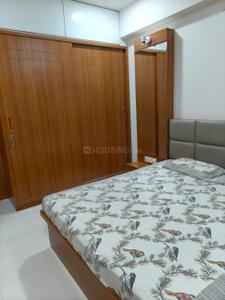 Bedroom Image of 1090 Sq.ft 3 BHK Apartment / Flat for rent in Dutt Avalon, Tragad Ahmedabad for Rs. 32000
