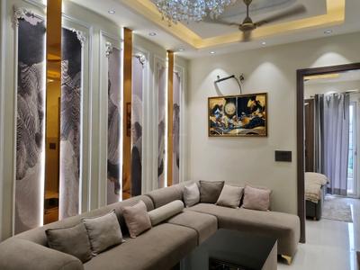 Living Room Image of 900 Sq.ft 3 BHK Apartment / Flat for sale in The Shiva Luxury Floors, Nangli Sakrawati New Delhi for Rs. 6700000