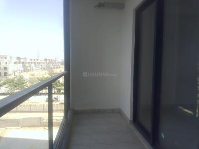 Balcony Image of 1700 Sq.ft 3 BHK Apartment / Flat for rent in Shalimar Belvedere Court 3, Gomti Nagar Lucknow for Rs. 45000