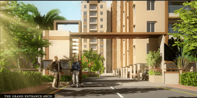 Image of 1260 Sq.ft 2 BHK Apartment / Flat for sale in Manikonda, Hyderabad for Rs. 11400000