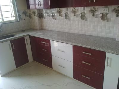 Kitchen Image of 1350 Sq.ft 3 BHK Builder Floor for sale in Bagmugaliya Bhopal for Rs. 4500000