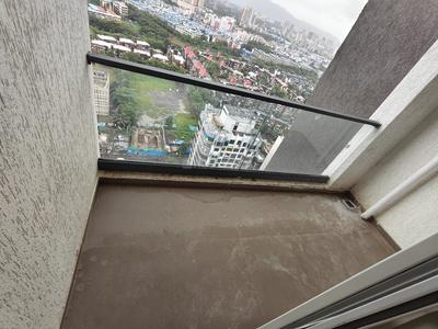 Balcony Image of 1000 Sq.ft 2 BHK Apartment / Flat for sale in Satyam Alliaance Icon, Ghansoli Navi Mumbai for Rs. 19700000
