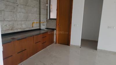 Kitchen Image of 2034 Sq.ft 3 BHK Apartment / Flat for rent in Nia Nami Riverside 90, Kudasan Gandhinagar for Rs. 28000