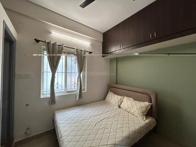 Bedroom Image of 550 Sq.ft 1 BHK Builder Floor for rent in Mahadevapura Bengaluru for Rs. 24000