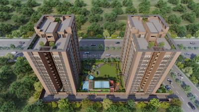 Image of 2070 Sq.ft 3 BHK Apartment / Flat for sale in Sargasan, Gandhinagar for Rs. 8600000